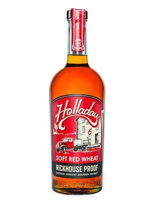 Holladay Soft Red Wheat, Rickhouse Proof Bourbon