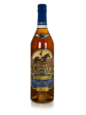 Calumet Farm 10 Year Old Bull Lea Kentucky Straight Bourbon Whiskey