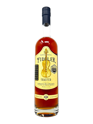 Fiddler Toasted Straight Rye Whiskey, Double Barrel 7 Year