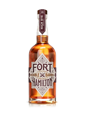 Fort Hamilton Double Barrel a Blend of Straight Bourbon Whiskeys