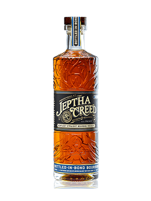 Jeptha Creed Kentucky Straight Bourbon Whiskey Rye Bourbon Mashbill Bottled in Bond