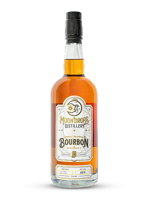 Moon Drops Distillery Single Barrel Bourbon Whiskey